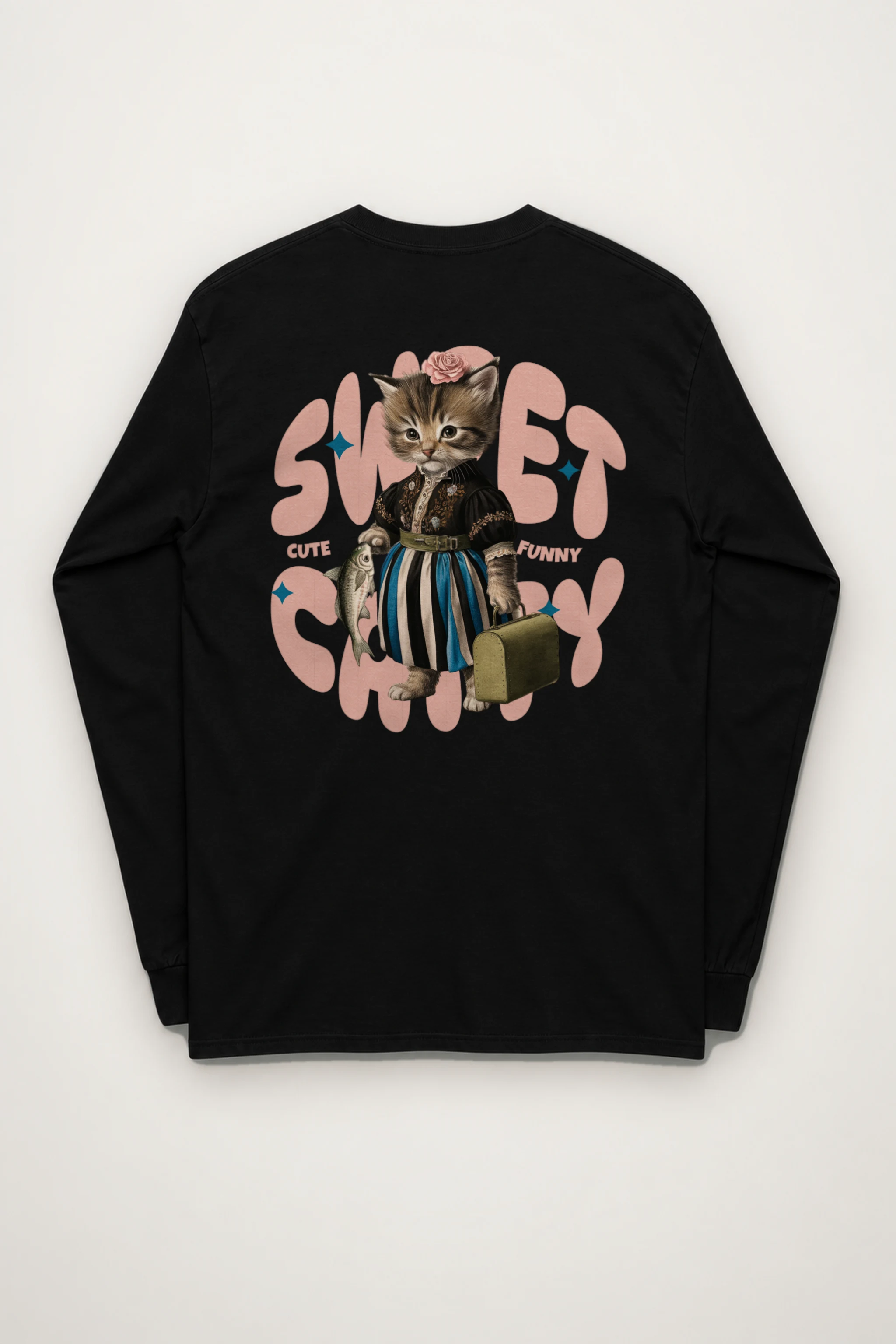 "Sweet Cat" Unisex Longsleeve T-shirt