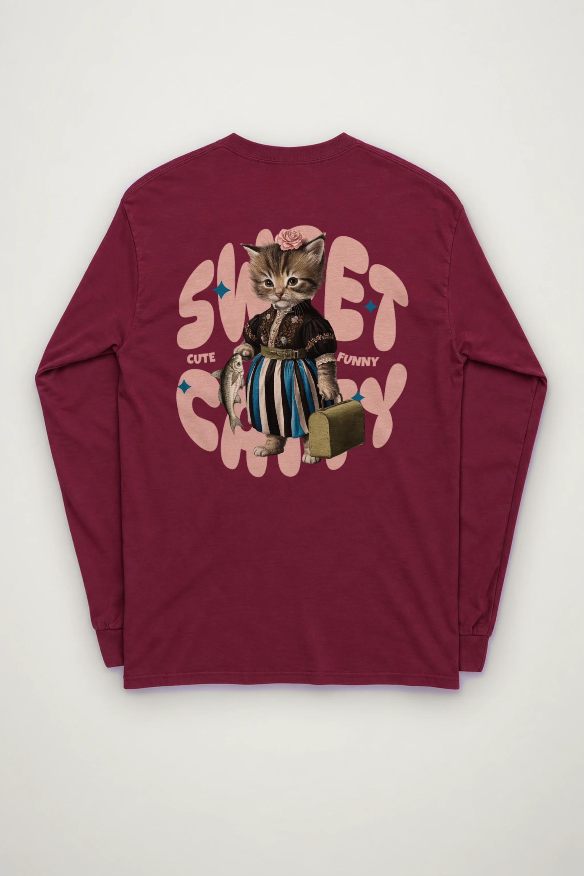 "Sweet Cat" Unisex Longsleeve T-shirt