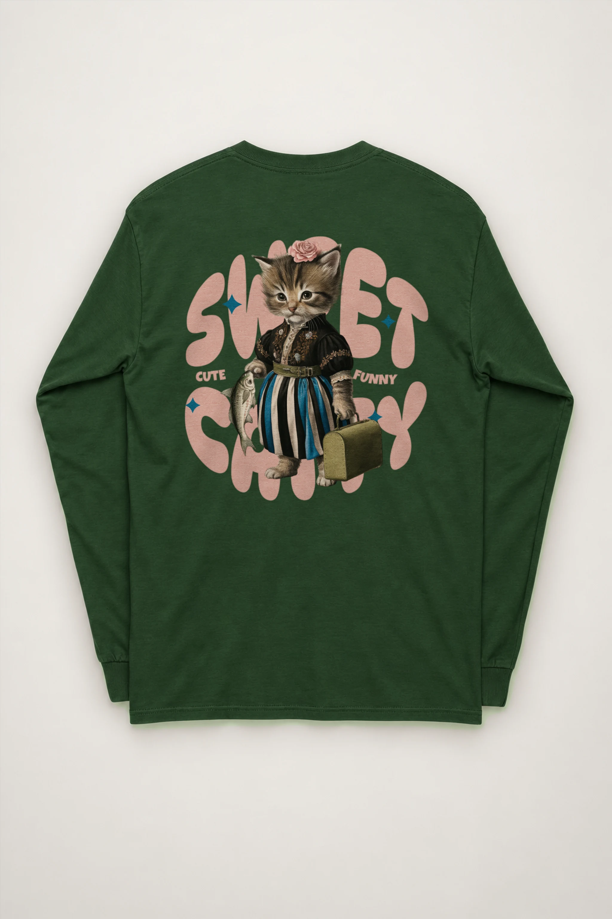 "Sweet Cat" Unisex Longsleeve T-shirt