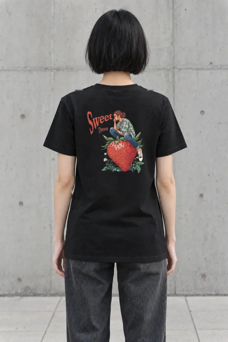 "Sweet Dream" Heavyweight Unisex Crewneck T-shirt