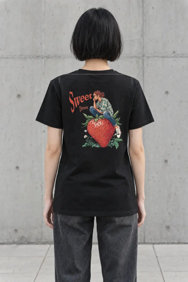 "Sweet Dream" Heavyweight Unisex Crewneck T-shirt