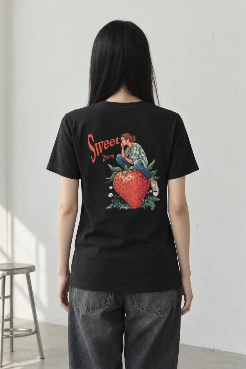"Sweet Dream" Heavyweight Unisex Crewneck T-shirt