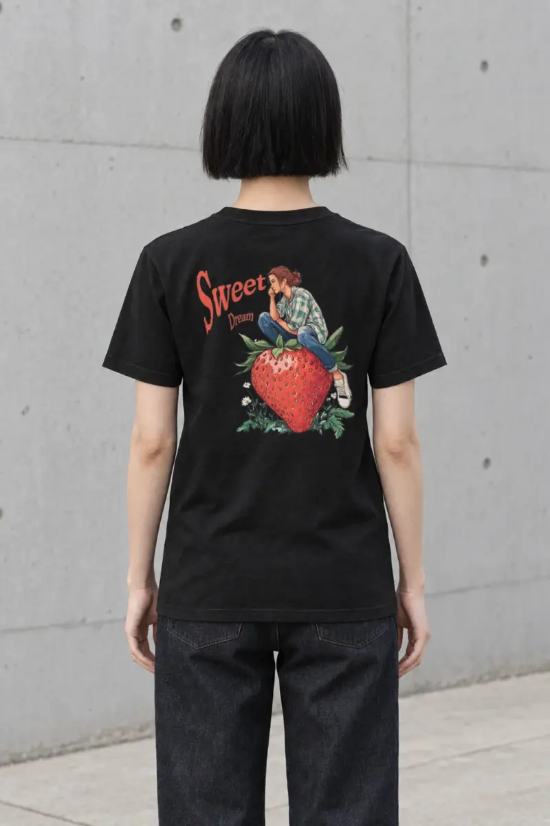 "Sweet Dream" Heavyweight Unisex Crewneck T-shirt | Gildan 5000