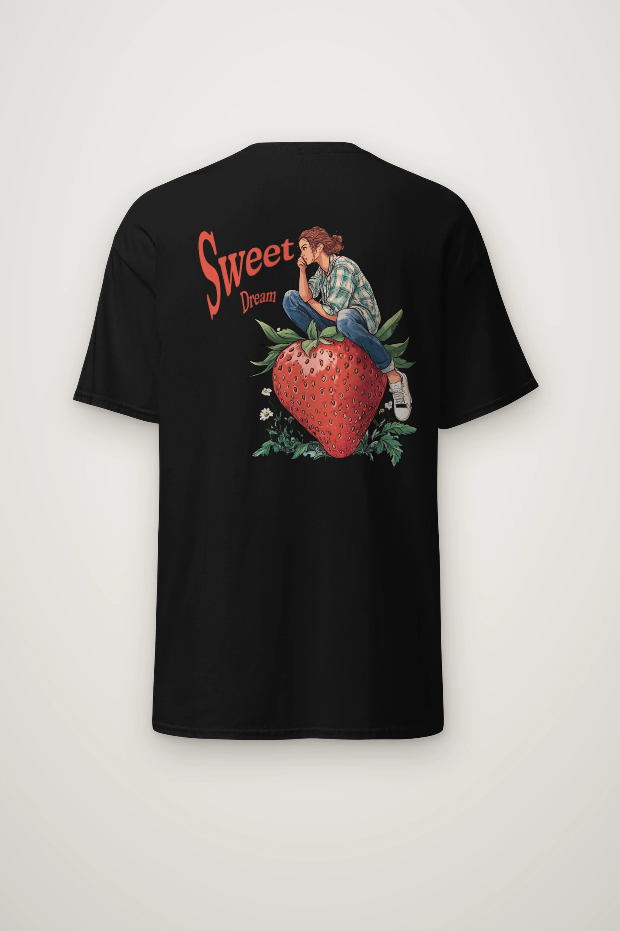 "Sweet Dream" Heavyweight Unisex Crewneck T-shirt