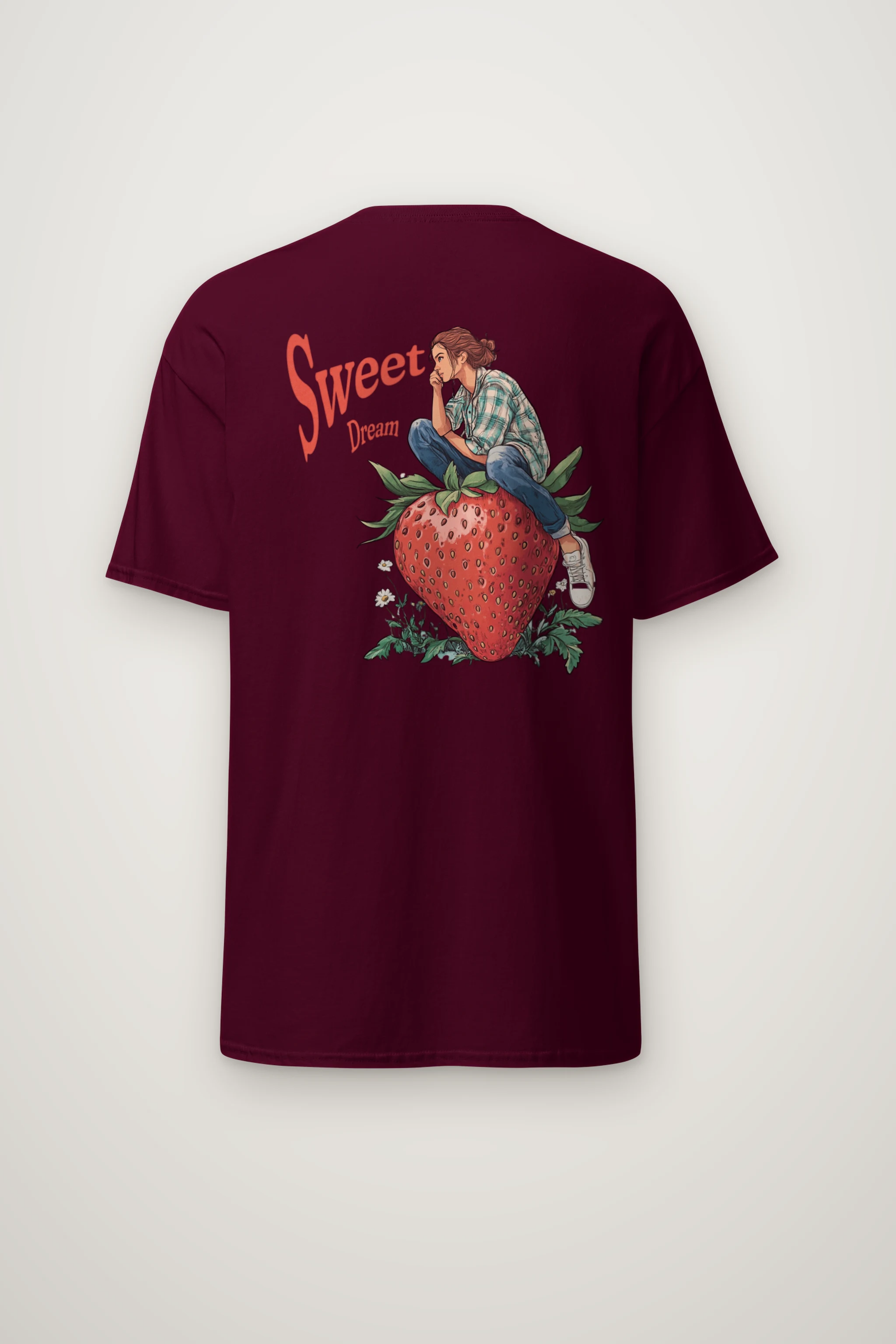 "Sweet Dream" Heavyweight Unisex Crewneck T-shirt