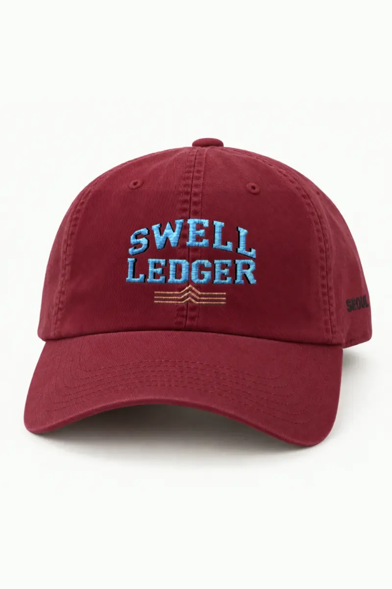 “Swell Ledger” Classic Dad Hat · Embroidered