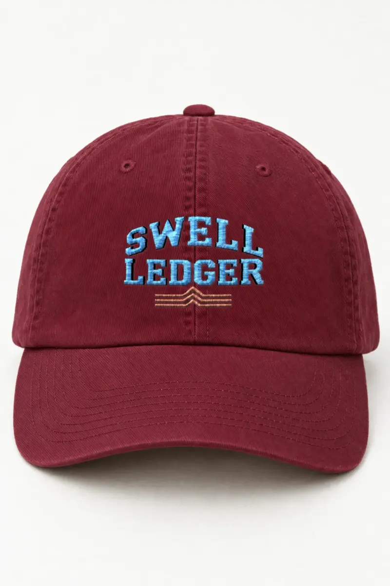 "Swell Ledger" Classic Dad Hat · Embroidered