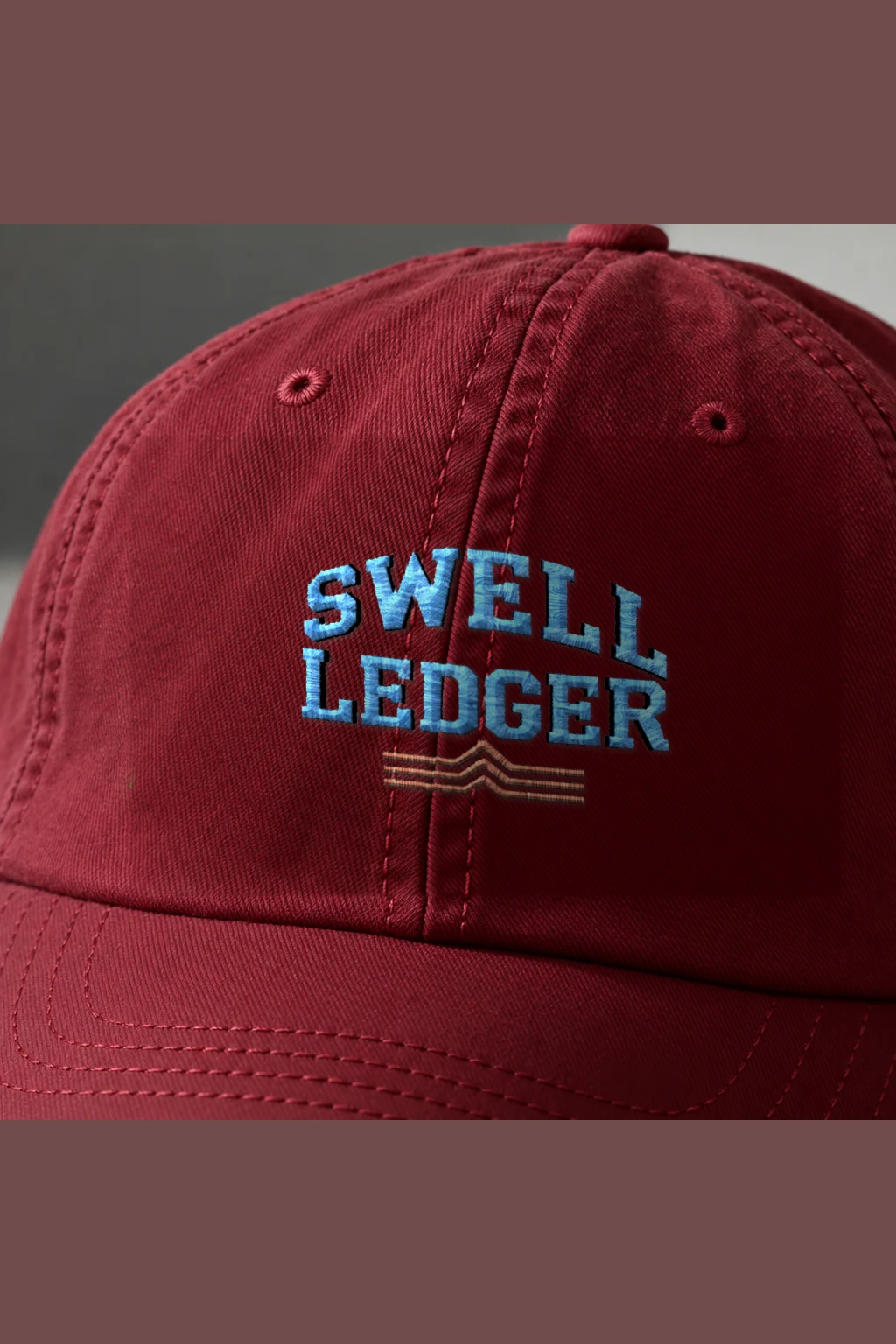 "Swell Ledger" Classic Dad Hat · Embroidered