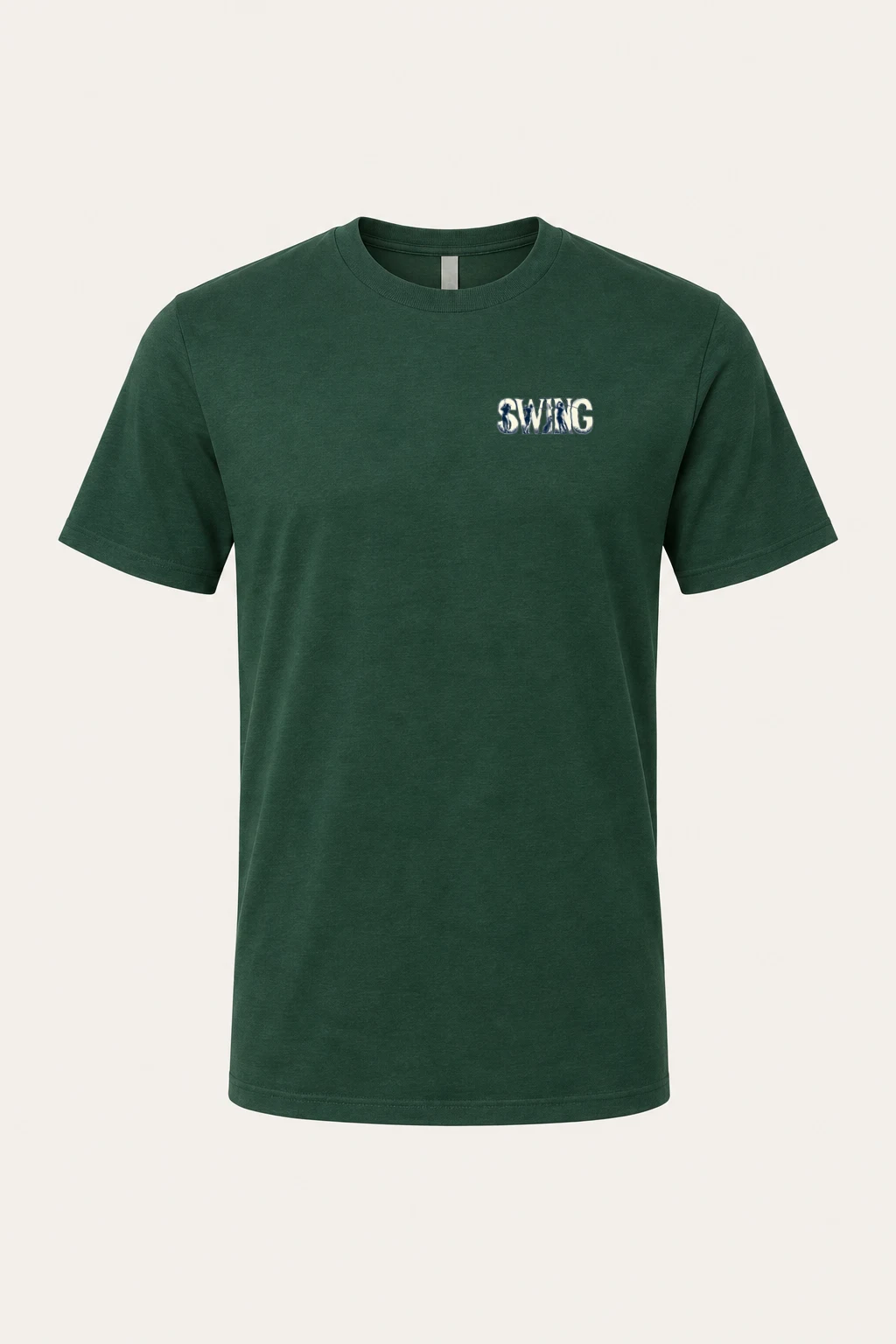 "Swing Golf Scene" Heavyweight Unisex Crewneck T-shirt | Gildan 5000