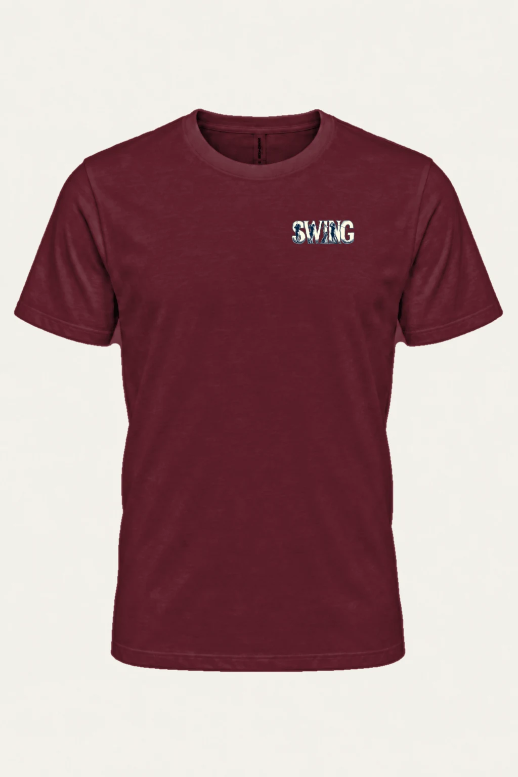 "Swing Golf Scene" Heavyweight Unisex Crewneck T-shirt | Gildan 5000