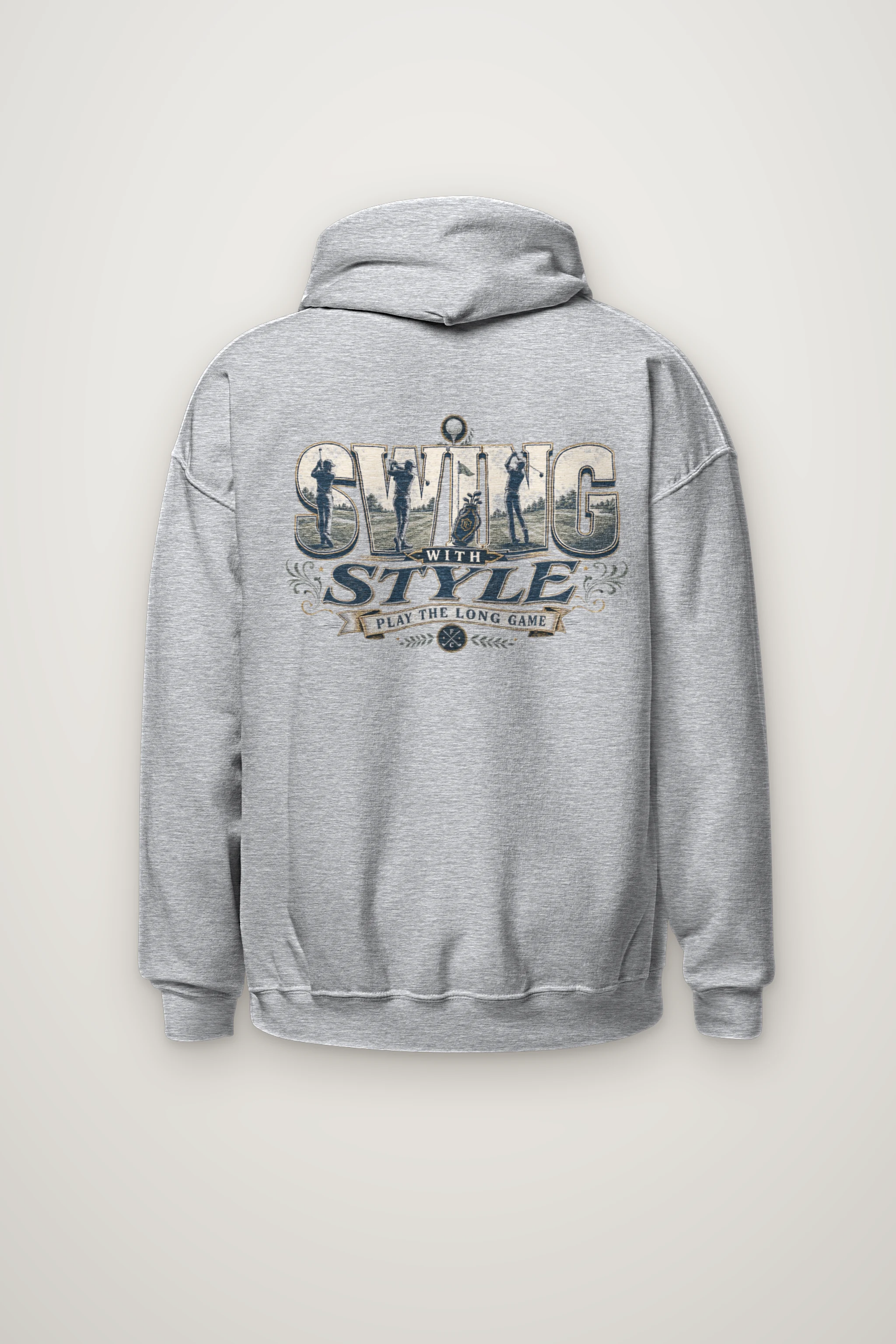 "Swing With Style" Heavy Blend Unisex Pullover Hoodie