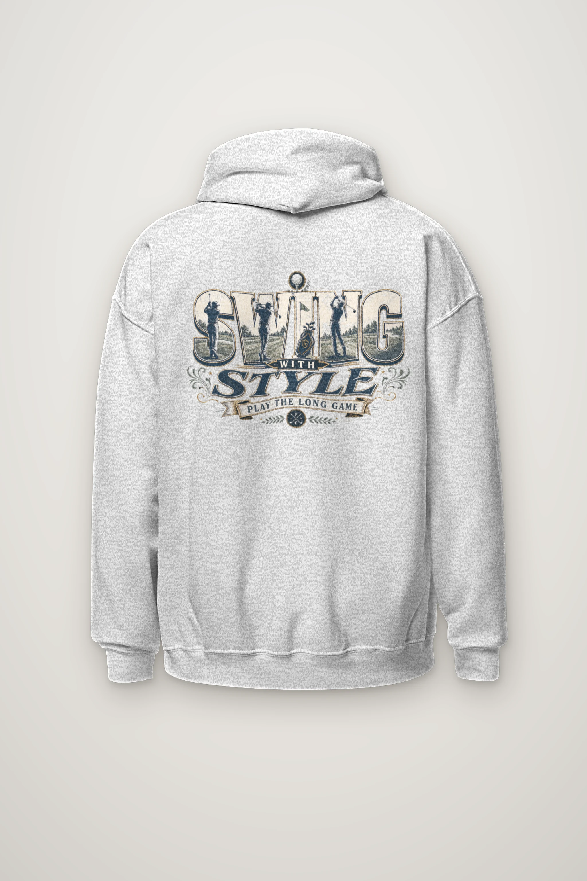 "Swing With Style" Heavy Blend Unisex Pullover Hoodie