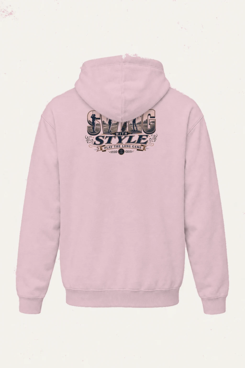 "Swing With Style" Heavy Blend Unisex Pullover Hoodie | Gildan 18500