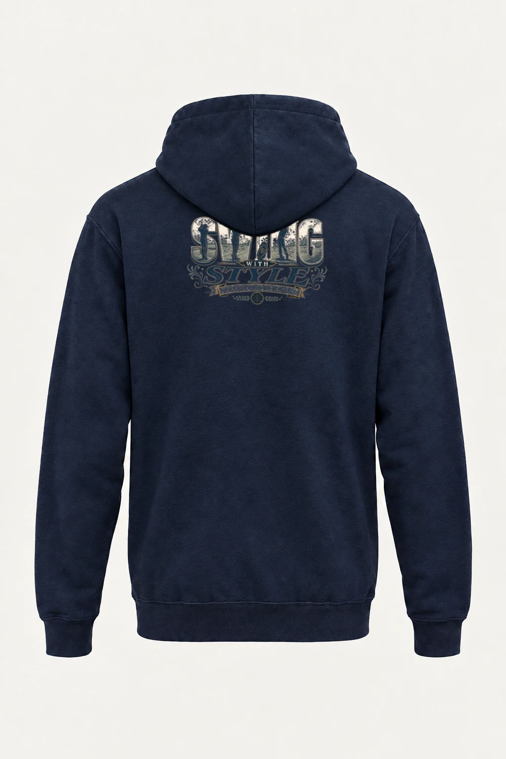 "Swing With Style" Heavy Blend Unisex Pullover Hoodie | Gildan 18500