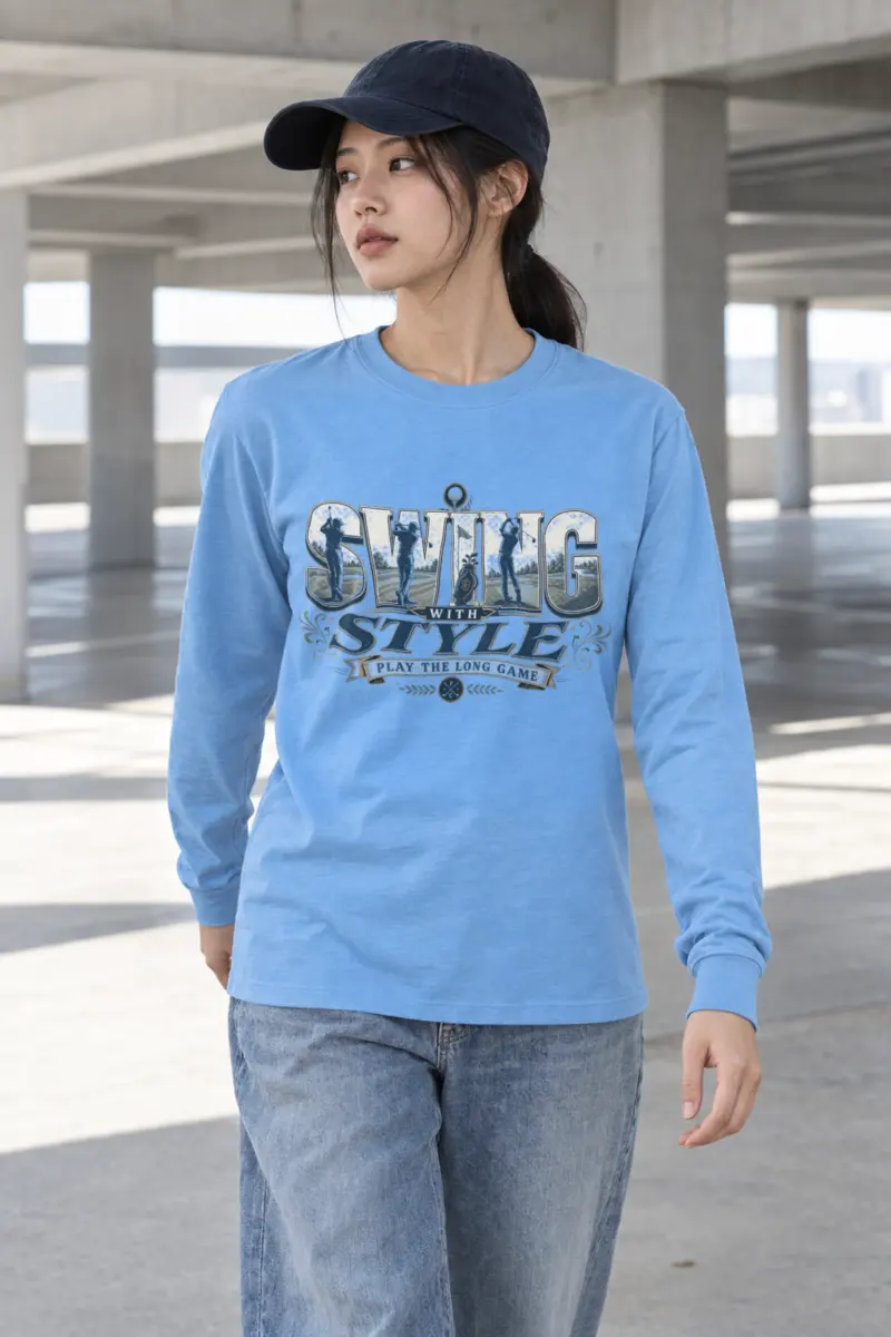 "Swing With Style" Unisex Longsleeve T-shirt