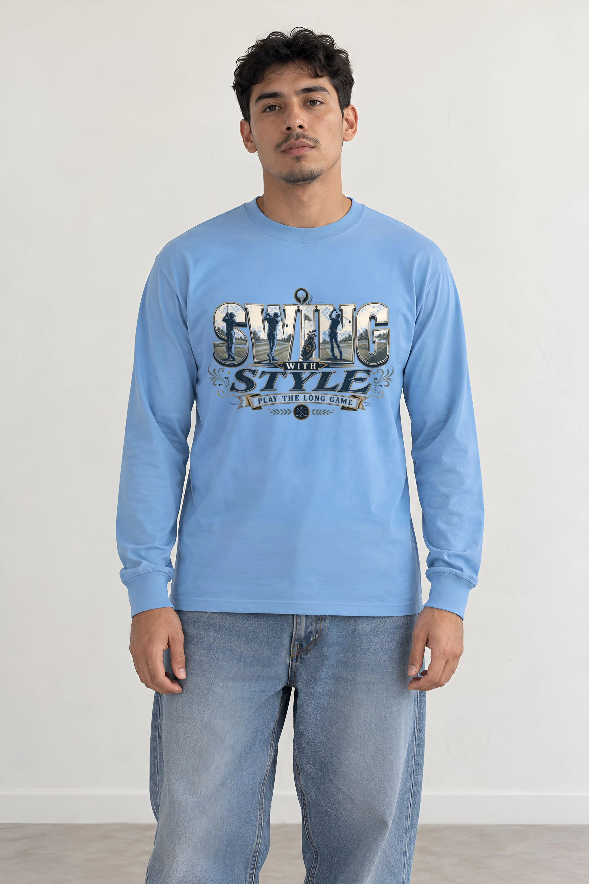 "Swing With Style" Unisex Longsleeve T-shirt