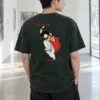 "Swinging Hanbok Woman" Heavyweight Unisex Crewneck T-shirt | Gildan 5000