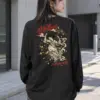 "Swinging Hanbok Woman" Unisex Longsleeve T-shirt | Gildan 2400