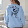 "Swinging Woman" Heavy Blend Unisex Crewneck Sweatshirt | Gildan 18000
