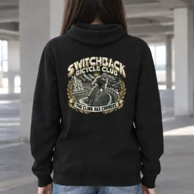 "Switchback Bicycle Club" Heavy Blend Unisex Pullover Hoodie