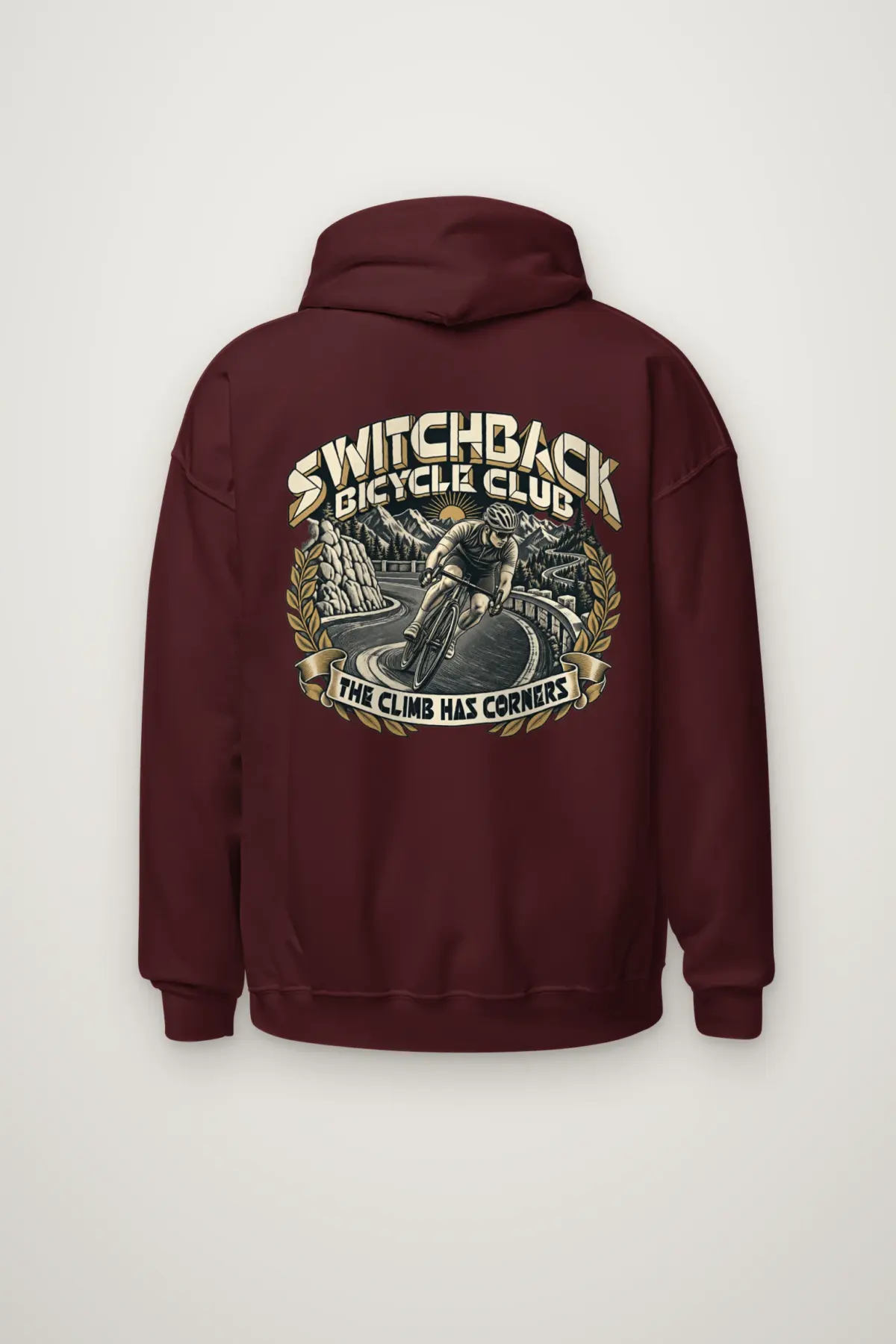 "Switchback Bicycle Club" Heavy Blend Unisex Pullover Hoodie