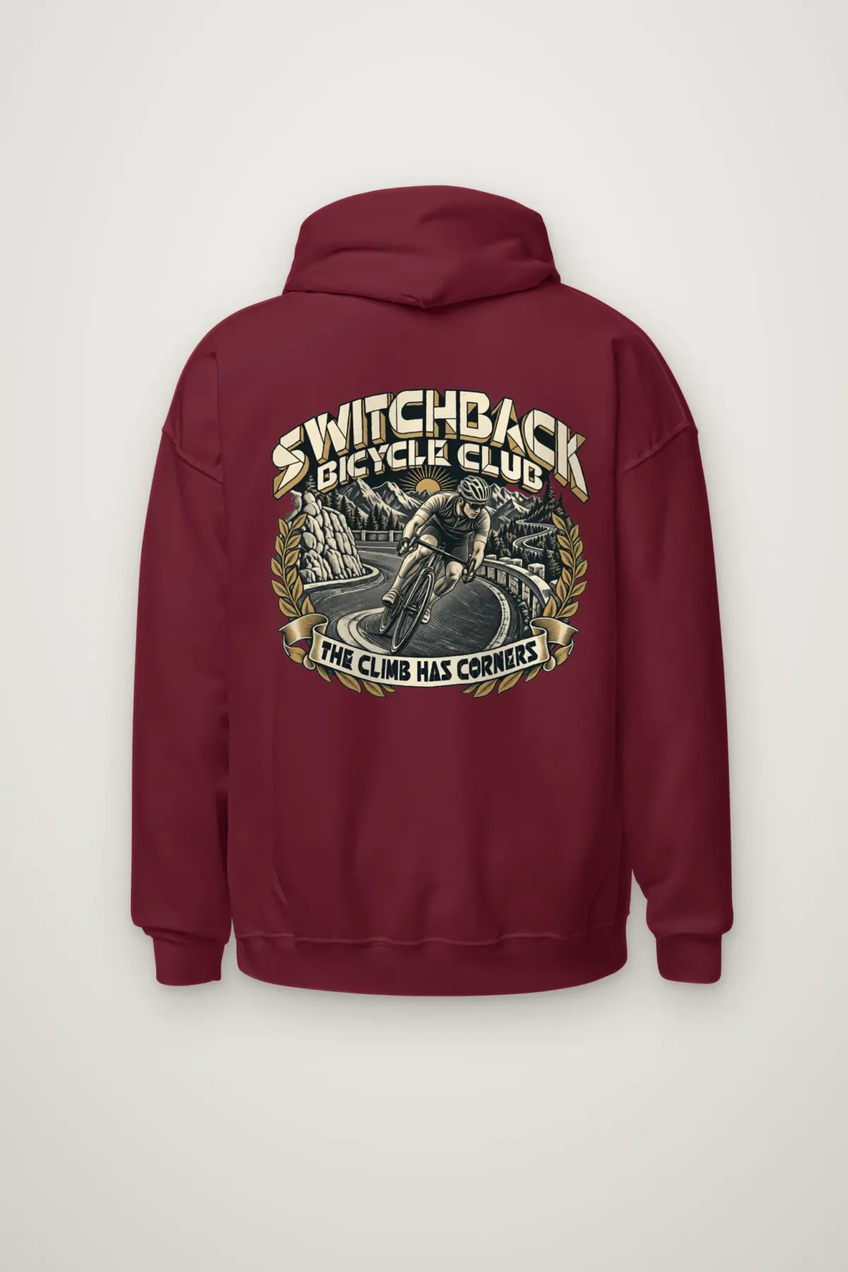 "Switchback Bicycle Club" Heavy Blend Unisex Pullover Hoodie