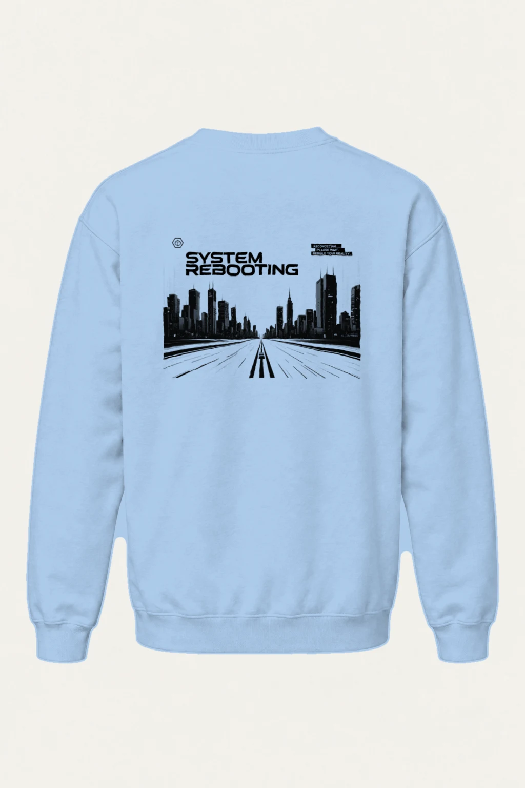 "System Rebooting" Heavy Blend Unisex Crewneck Sweatshirt | Gildan 18000