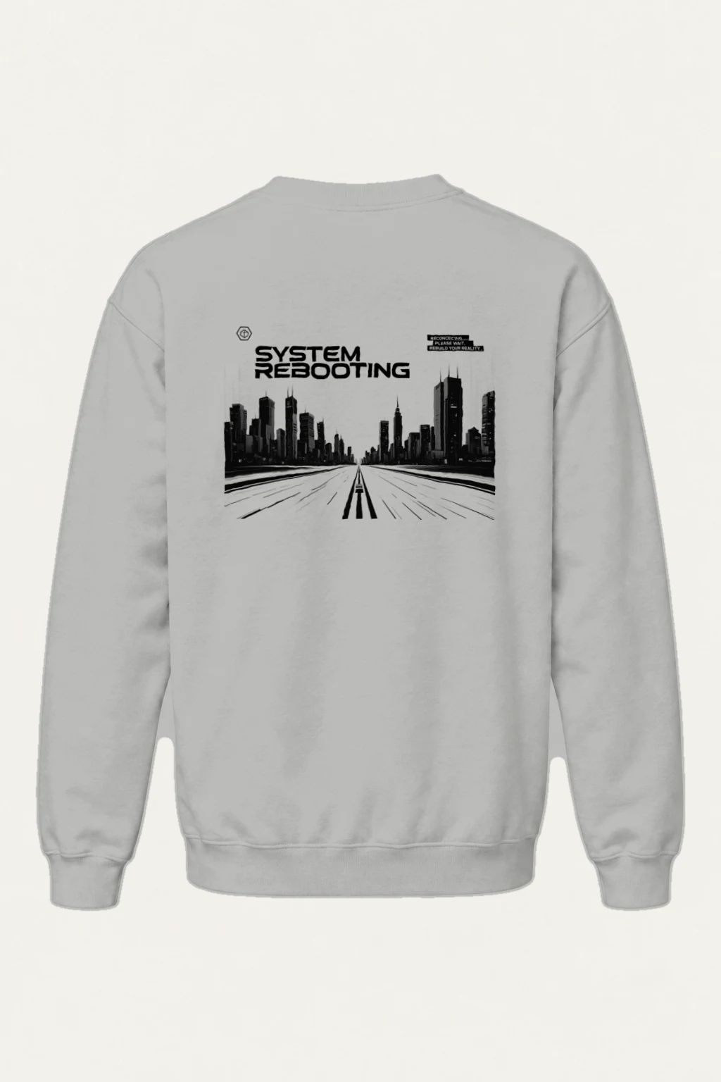 "System Rebooting" Heavy Blend Unisex Crewneck Sweatshirt | Gildan 18000