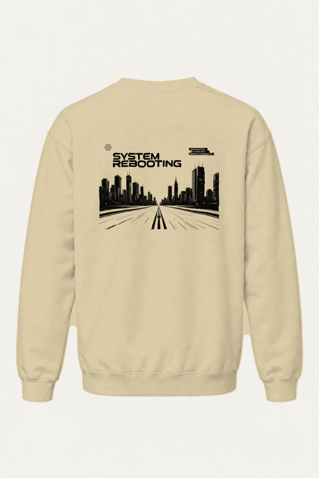 "System Rebooting" Heavy Blend Unisex Crewneck Sweatshirt | Gildan 18000