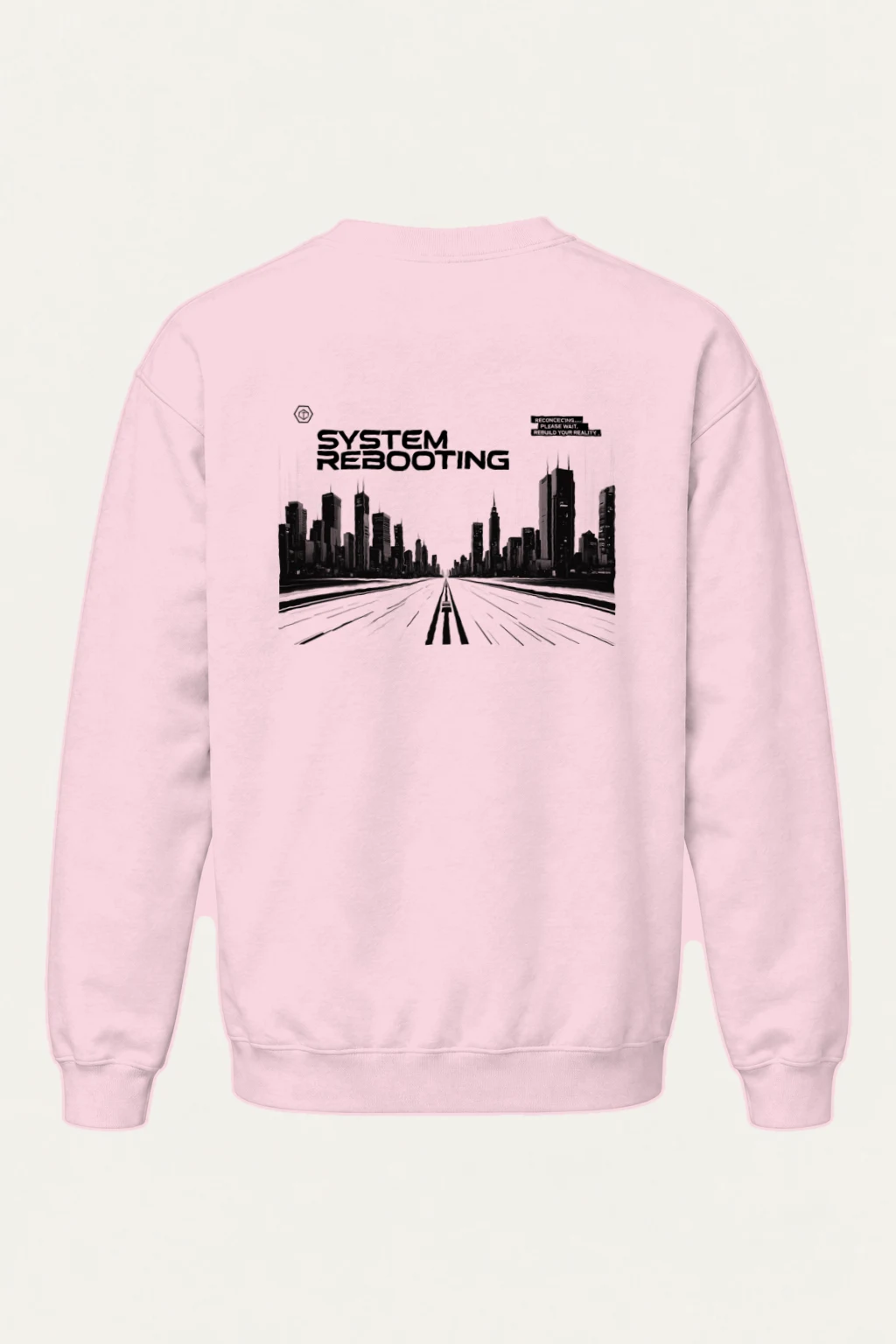 "System Rebooting" Heavy Blend Unisex Crewneck Sweatshirt | Gildan 18000