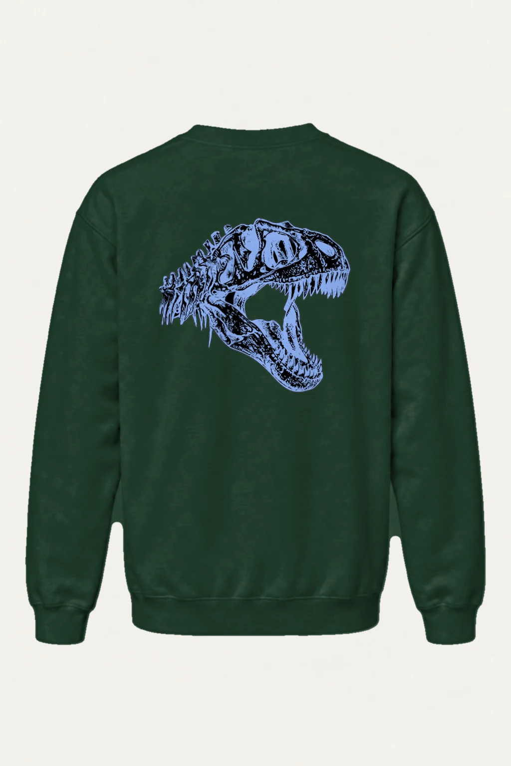 "T-Rex Skull Study" Heavy Blend Unisex Crewneck Sweatshirt | Gildan 18000