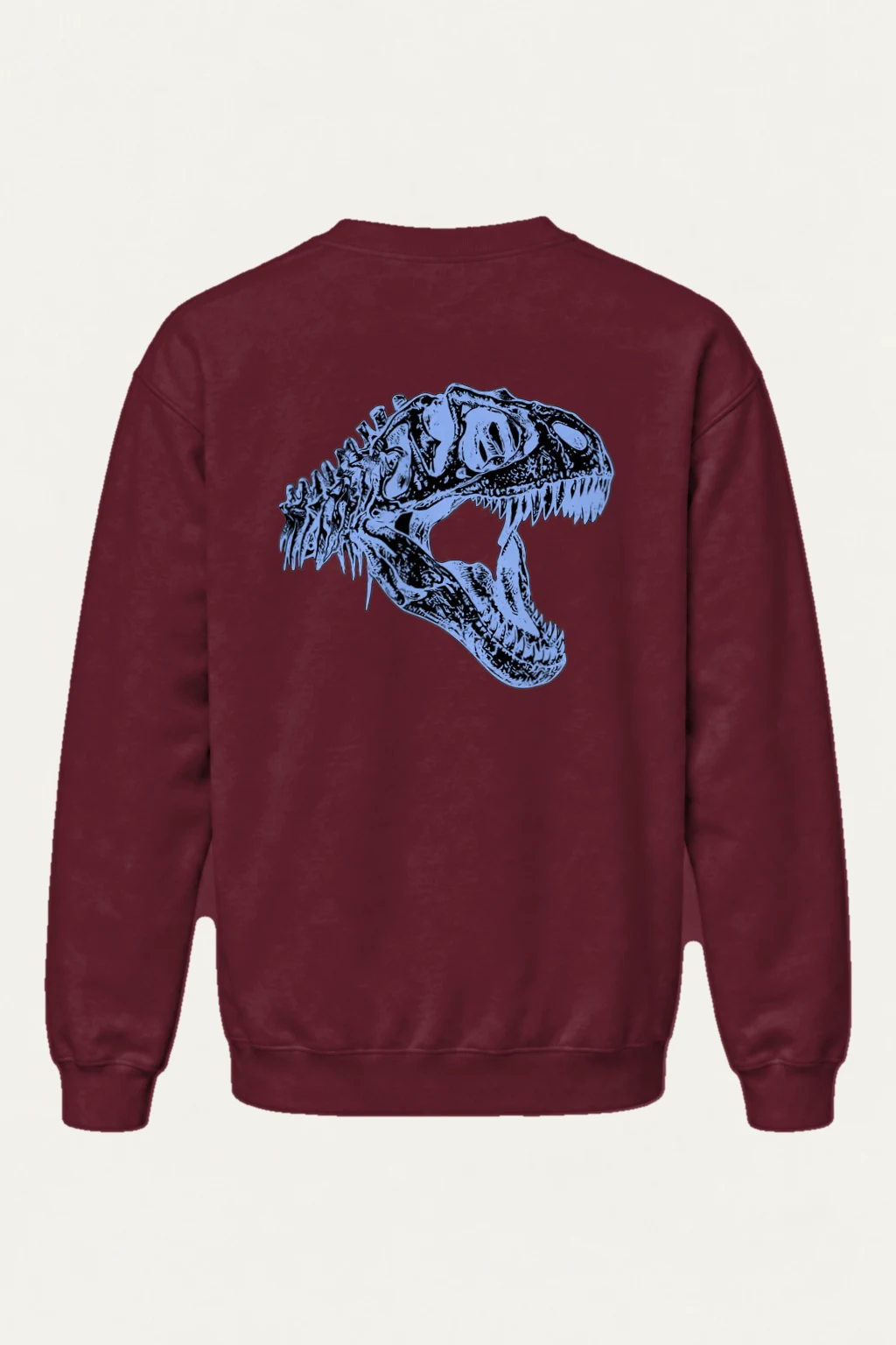 "T-Rex Skull Study" Heavy Blend Unisex Crewneck Sweatshirt | Gildan 18000
