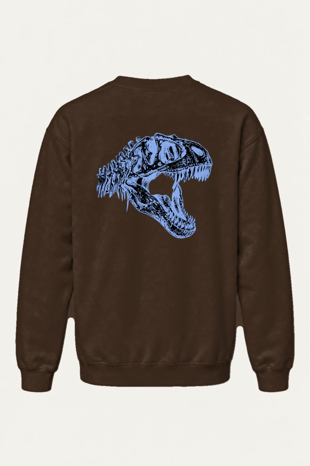 "T-Rex Skull Study" Heavy Blend Unisex Crewneck Sweatshirt | Gildan 18000