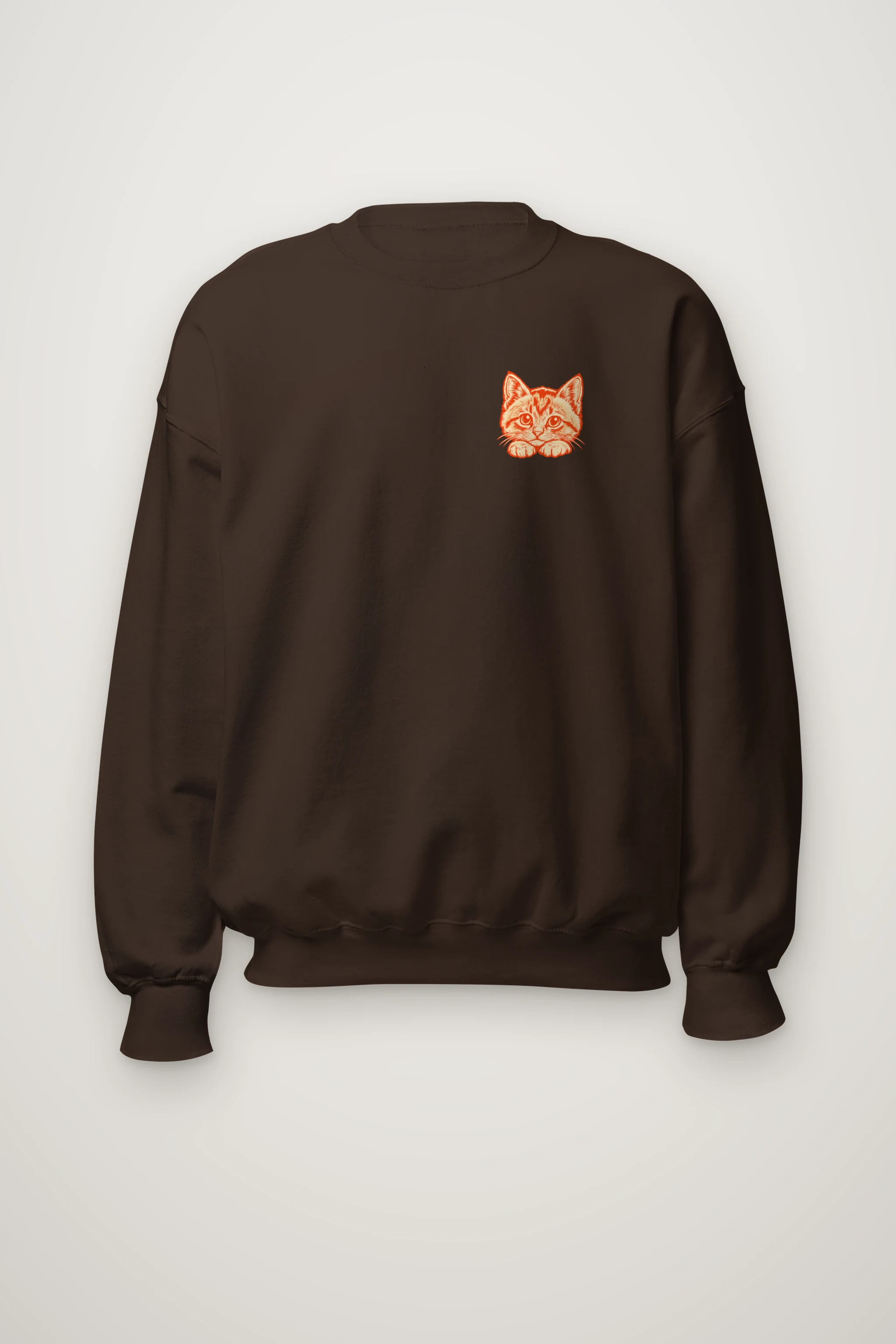 "Tabby Device Box" Heavy Blend Unisex Crewneck Sweatshirt