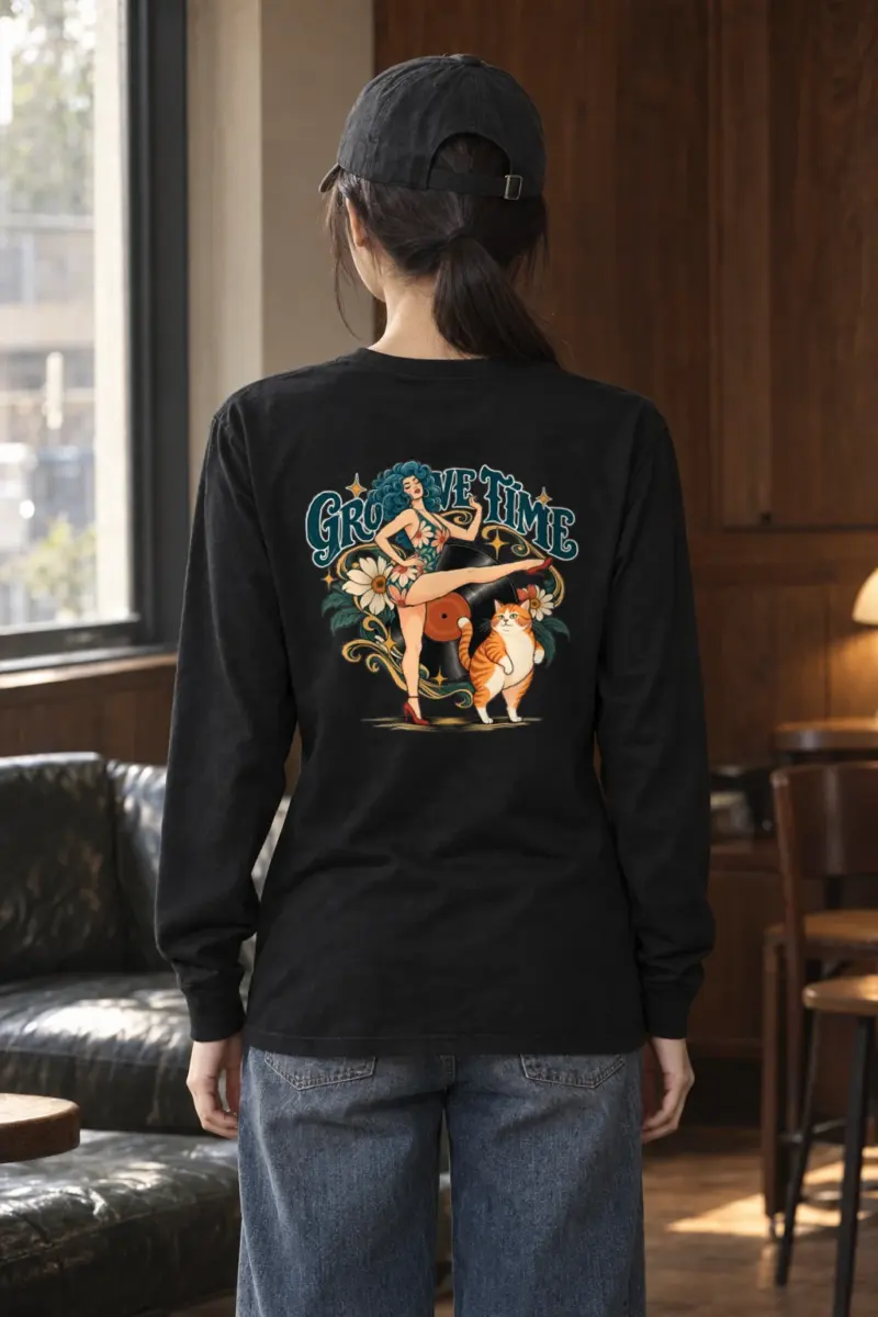 "Groove Time" Unisex Longsleeve T-shirt
