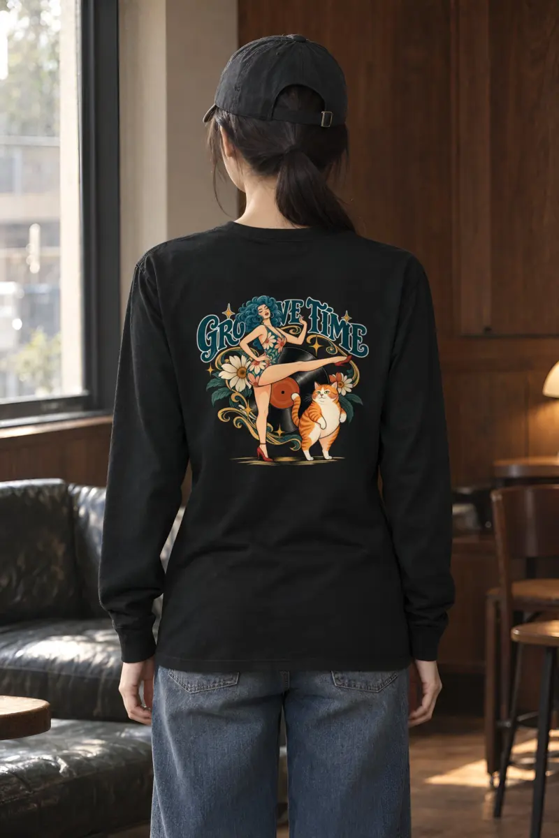 "Groove Time" Unisex Longsleeve T-shirt