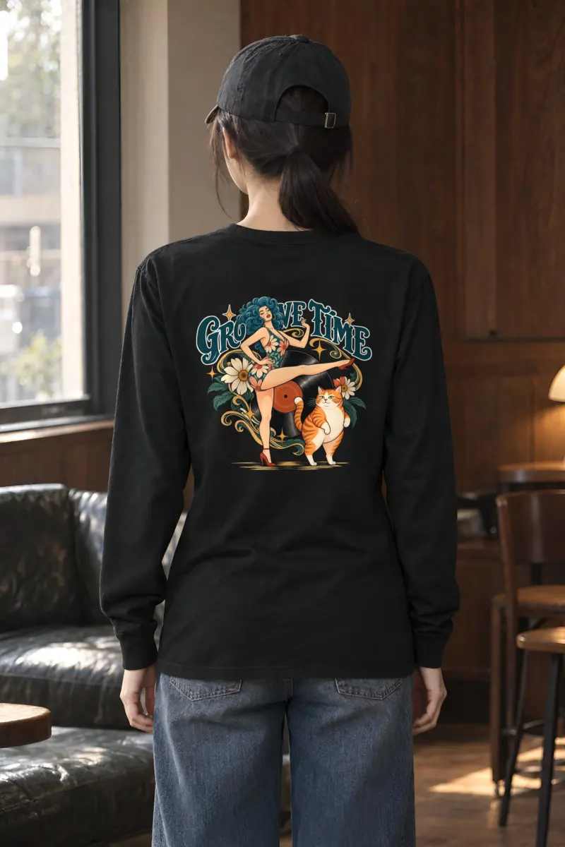 "Groove Time" Unisex Longsleeve T-shirt
