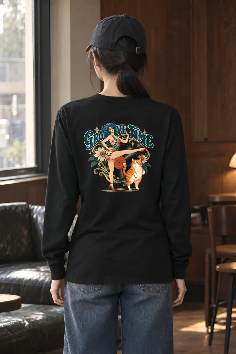 "Groove Time" Unisex Longsleeve T-shirt