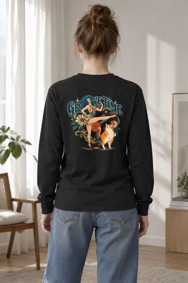 "Groove Time" Unisex Longsleeve T-shirt