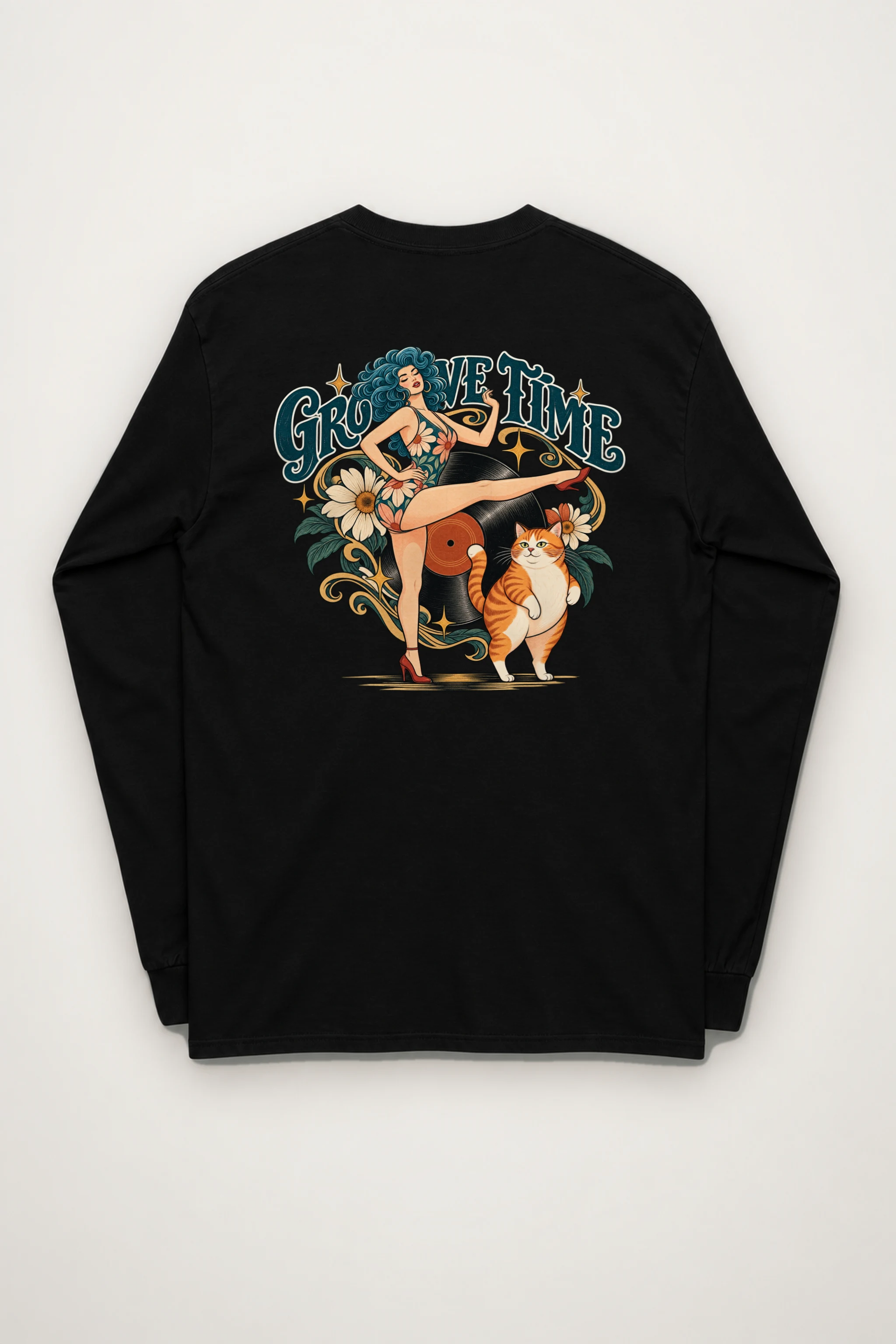 "Groove Time" Unisex Longsleeve T-shirt