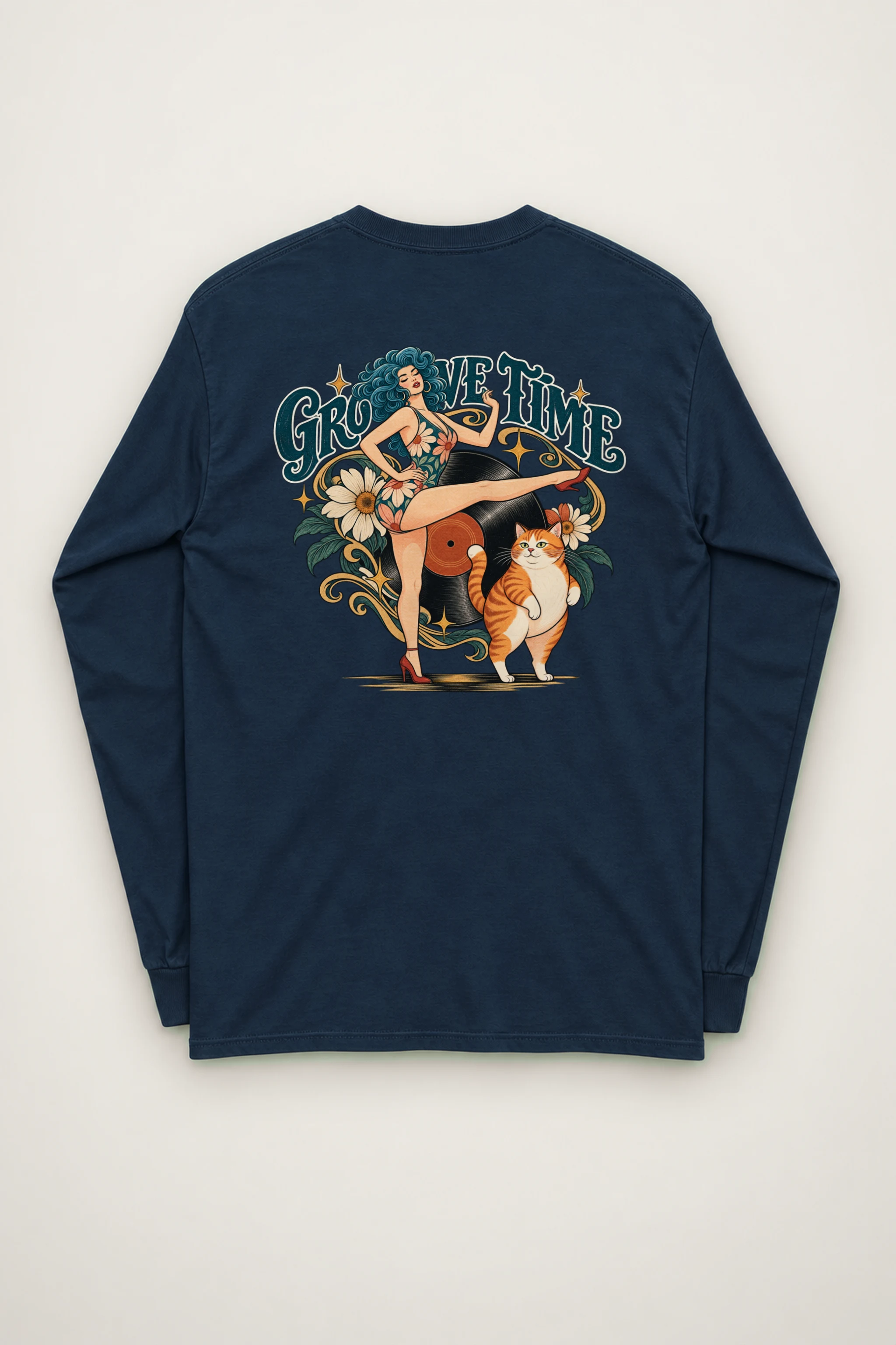 "Groove Time" Unisex Longsleeve T-shirt