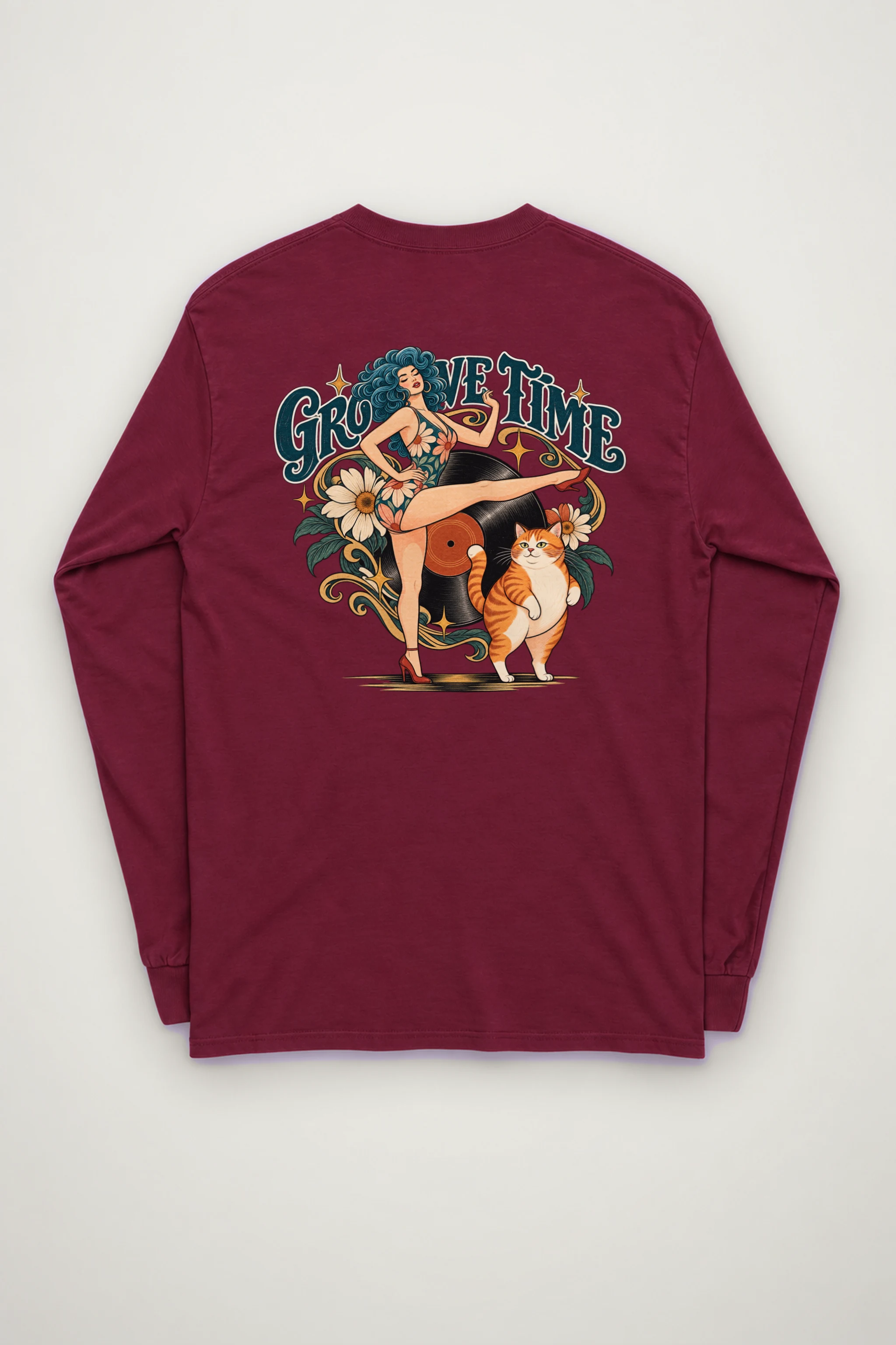 "Groove Time" Unisex Longsleeve T-shirt