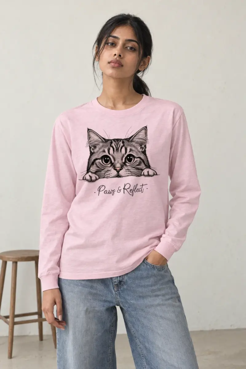"Tabby Lookout" Unisex Longsleeve T-shirt | Gildan 2400