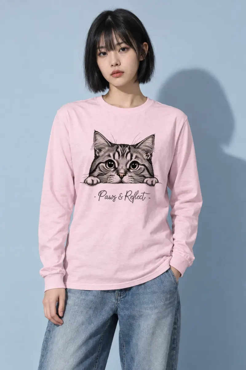 "Tabby Lookout" Unisex Longsleeve T-shirt | Gildan 2400