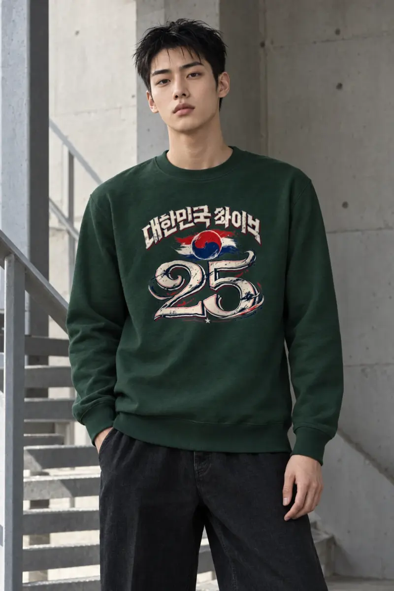 "Taegeuk 25" Heavy Blend Unisex Crewneck Sweatshirt