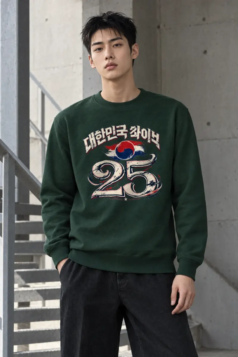 "Taegeuk 25" Heavy Blend Unisex Crewneck Sweatshirt