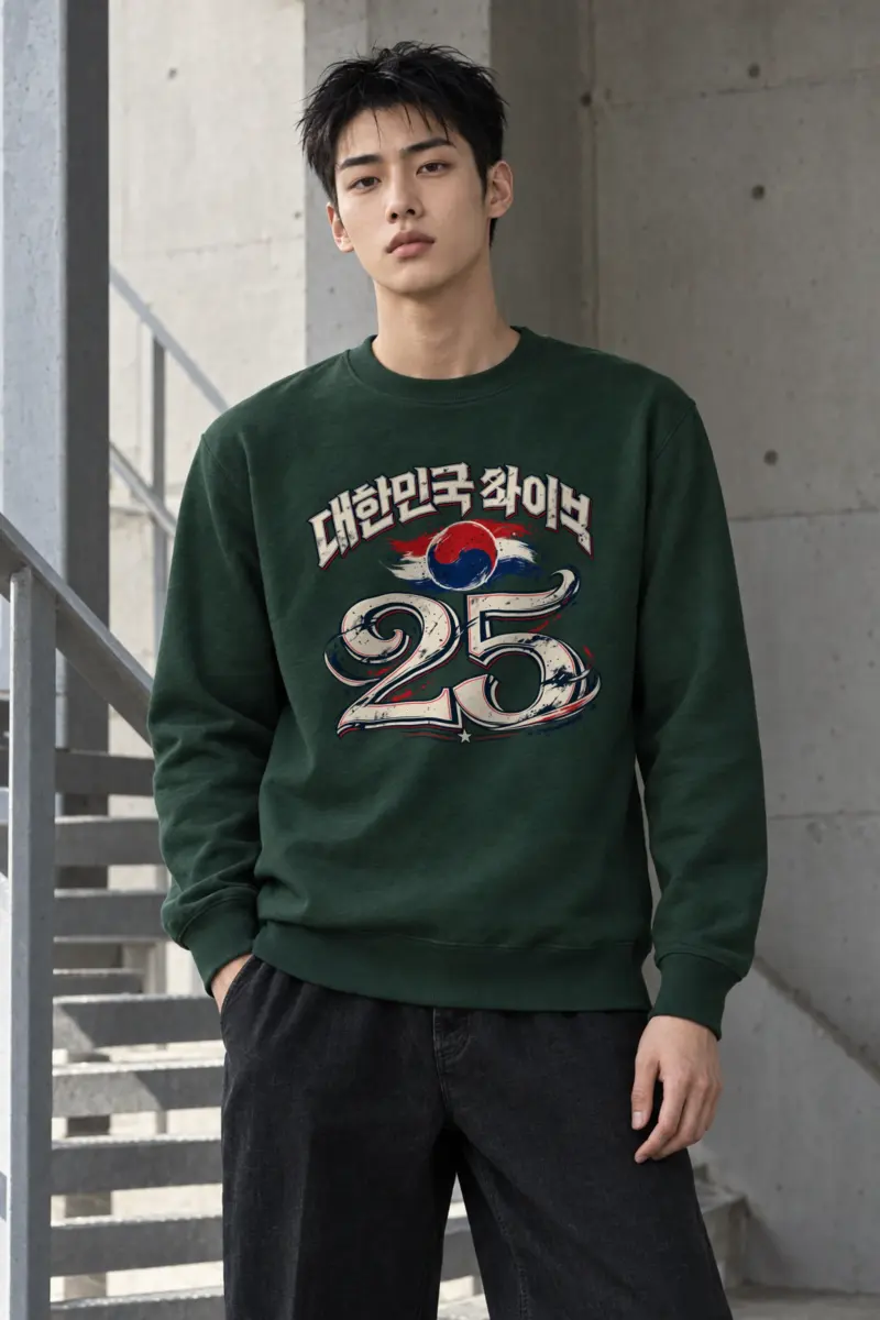 "Taegeuk 25" Heavy Blend Unisex Crewneck Sweatshirt