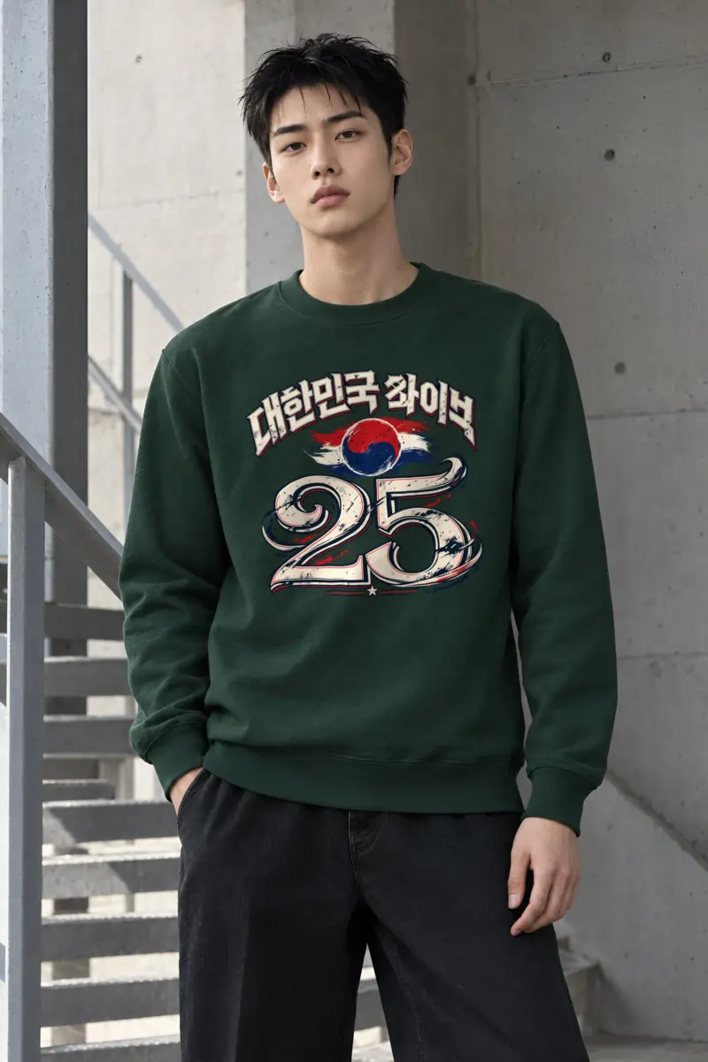 "Taegeuk 25" Heavy Blend Unisex Crewneck Sweatshirt
