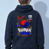 "Taegeukgi Street Wave" Heavy Blend Unisex Pullover Hoodie