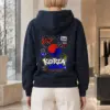 "Taegeukgi Street Wave" Heavy Blend Unisex Pullover Hoodie | Gildan 18500
